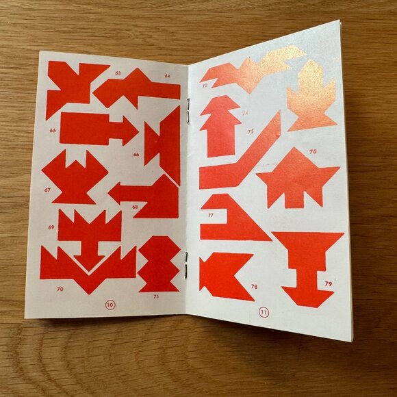 Vintage Pythagoras A Game of 179 Puzzles, Tangram, Tryne No. 125, Copyright 1961 - Picture 13 of 13